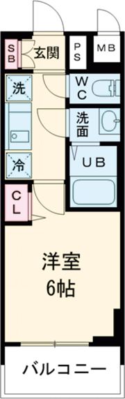 プレサンス名古屋幅下ファビュラスの間取り画像