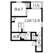 クラージュ龍ノ口の間取り画像