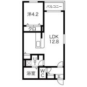Courage Square Ⅱの間取り画像