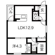 Courage Square Ⅱの間取り画像