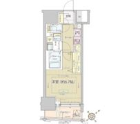 レビスタ白金高輪の間取り画像