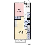 クレアいもじやの間取り画像