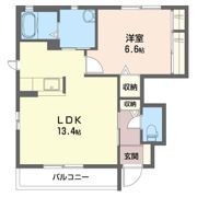 ディアコート美の間取り画像