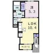 アバンツァート 4番館の間取り画像