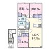 ソレイユ グラス Bの間取り画像