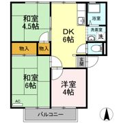 エレガンス西市 F棟の間取り画像