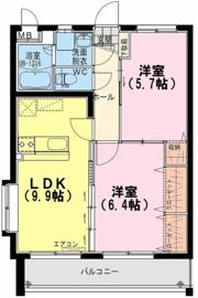 Hiマンションの間取り画像