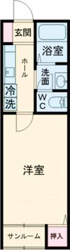 エステートの間取り画像