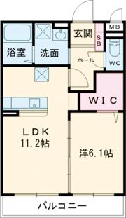 ロゼア鶴崎WESTの間取り画像