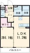 ロゼア鶴崎WESTの間取り画像
