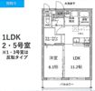 ロゼア鶴崎WESTの間取り画像