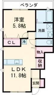 Amazing今村 B棟の間取り画像