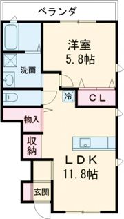 Amazing今村 B棟の間取り画像