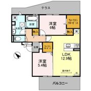 サニーヒルズ泉大津A棟の間取り画像