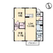 ヴィラーチェの間取り画像