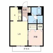 メゾンフリューゲルの間取り画像