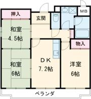 メゾンエクセレントの間取り画像