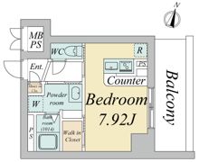 エスティメゾン浦和の間取り画像