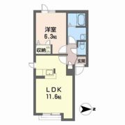 シャーメゾンハーバータウンの間取り画像