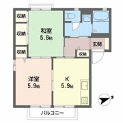 サングリーン A棟の間取り画像