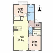 レーヴィンス島田 C棟の間取り画像