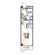 ティアラ八帖の間取り画像