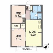エスポアール上峰 A棟の間取り画像