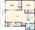 ランピード桂木の間取り画像