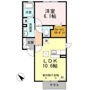 ウィステリア Aの間取り画像