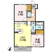 グレイスコートの間取り画像