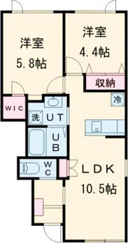 グランテイク22の間取り画像