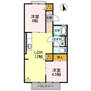 セジュールエイトの間取り画像