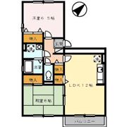 セジュール八幡の間取り画像