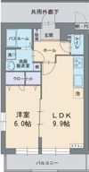 ルミエール若葉の間取り画像