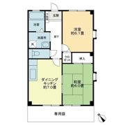 フォブール本大の間取り画像