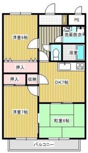 サンセール今津の間取り画像