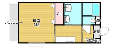 セピアコートの間取り画像
