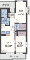 ヴィア フェリーチェの間取り画像