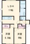 サンウエストの間取り画像
