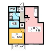 ラヴェールの間取り画像
