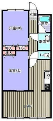 ボヌール原田町の間取り画像