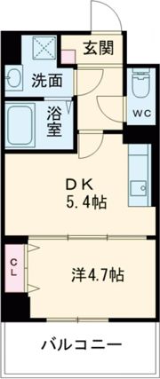 EST喜連瓜破の間取り画像
