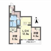 セレーナエルフォの間取り画像