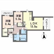 セレーナエルフォの間取り画像