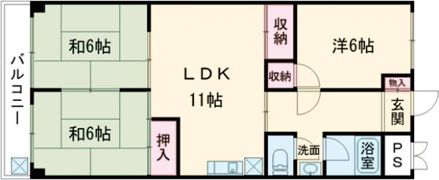 シティライフ東加古川の間取り画像