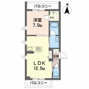 クレールⅡの間取り画像