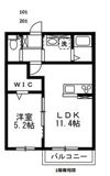 メゾンSORAの間取り画像