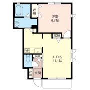 メゾンブランシェの間取り画像