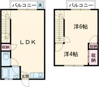 メゾン池田の間取り画像