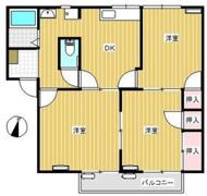 ハッピーハイツA棟の間取り画像